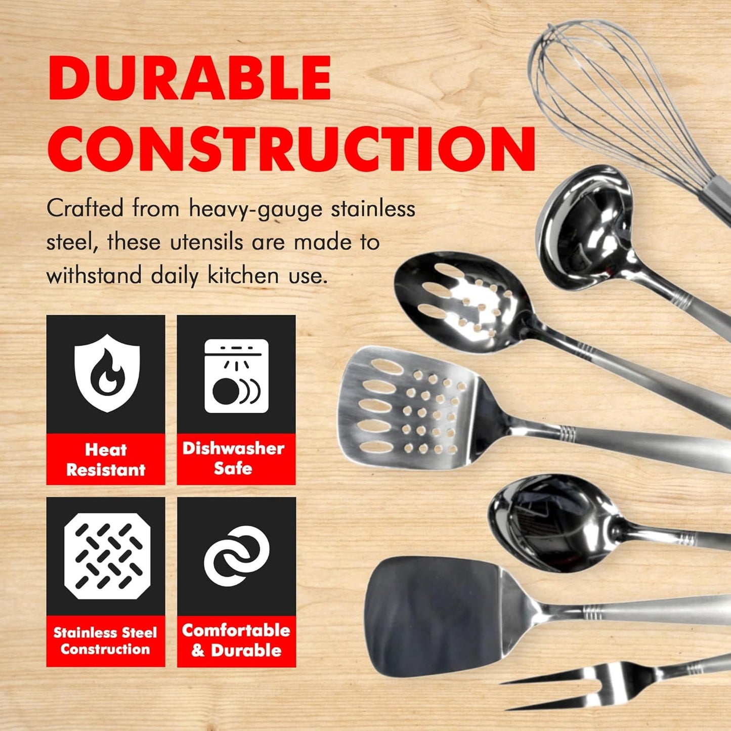 Chef Craft 8-Piece Kitchen Utensils