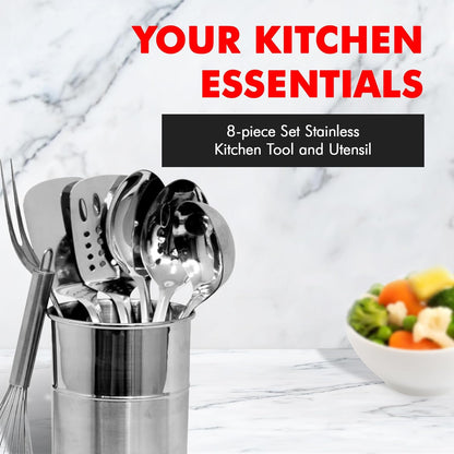 Chef Craft 8-Piece Kitchen Utensils