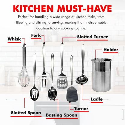 Chef Craft 8-Piece Kitchen Utensils